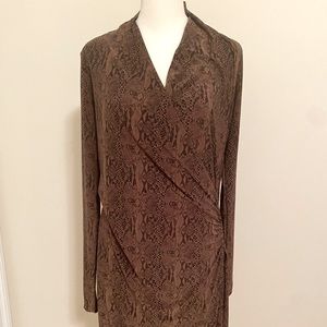LIKE NEW Norma Kamali Wrap Dress